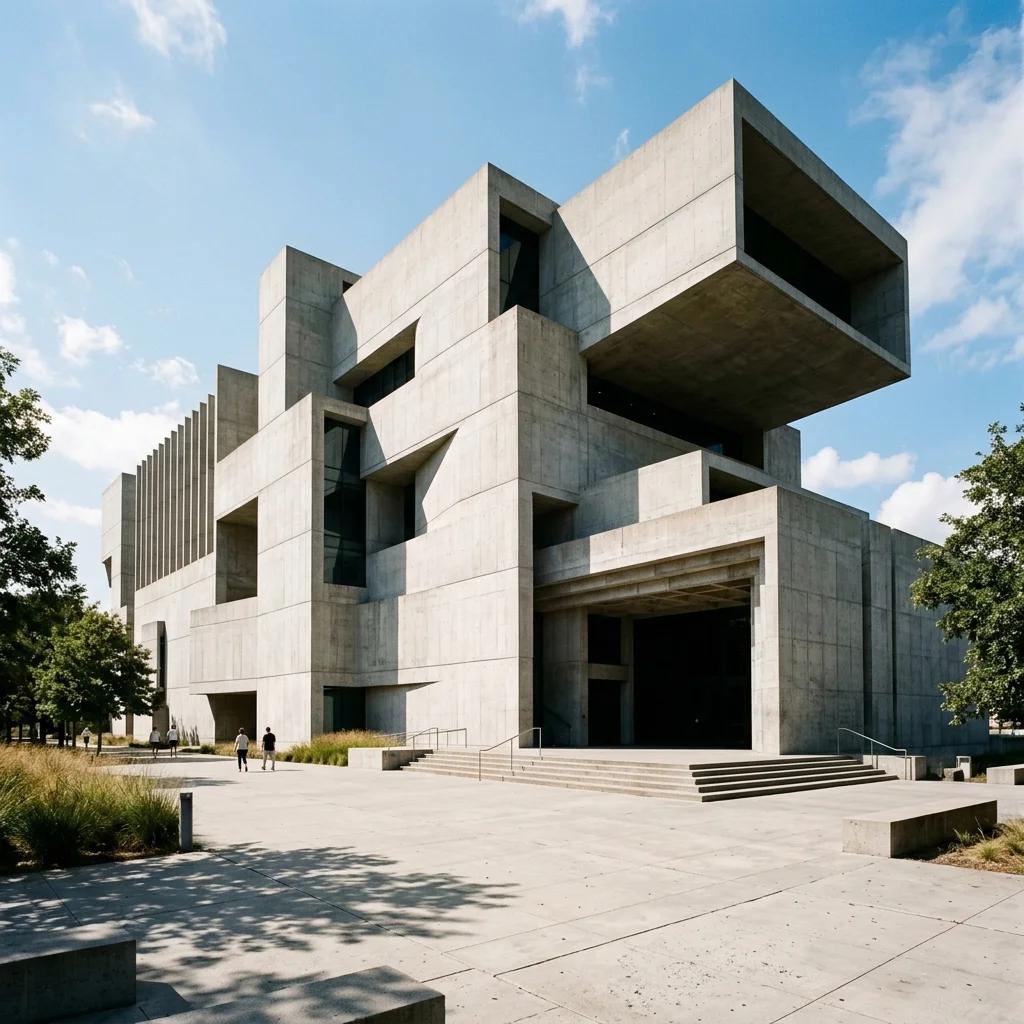 GOGER brutalist cultural institution