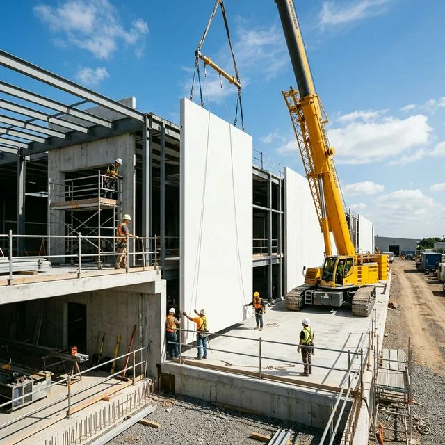 GOGER crane installation system render