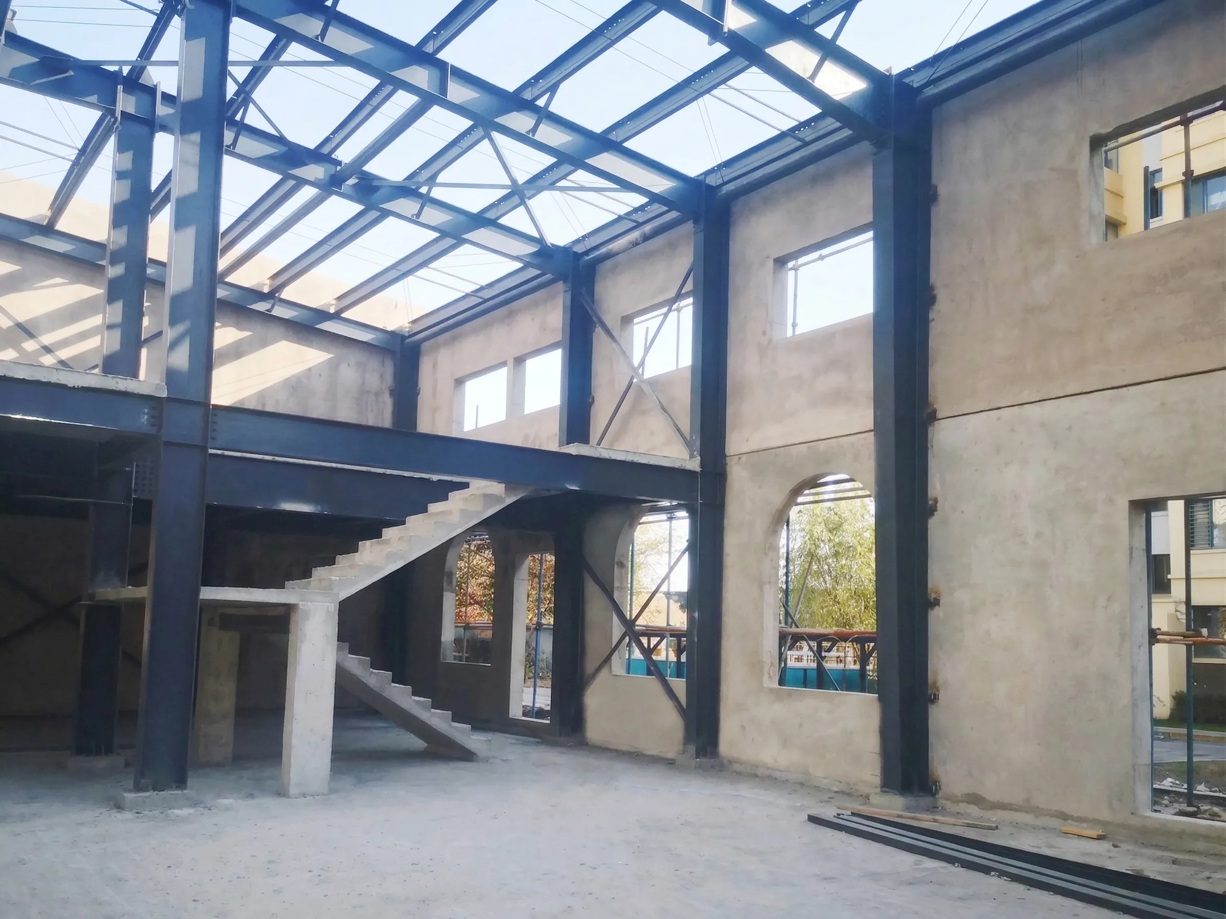 GOGER factory steel interior