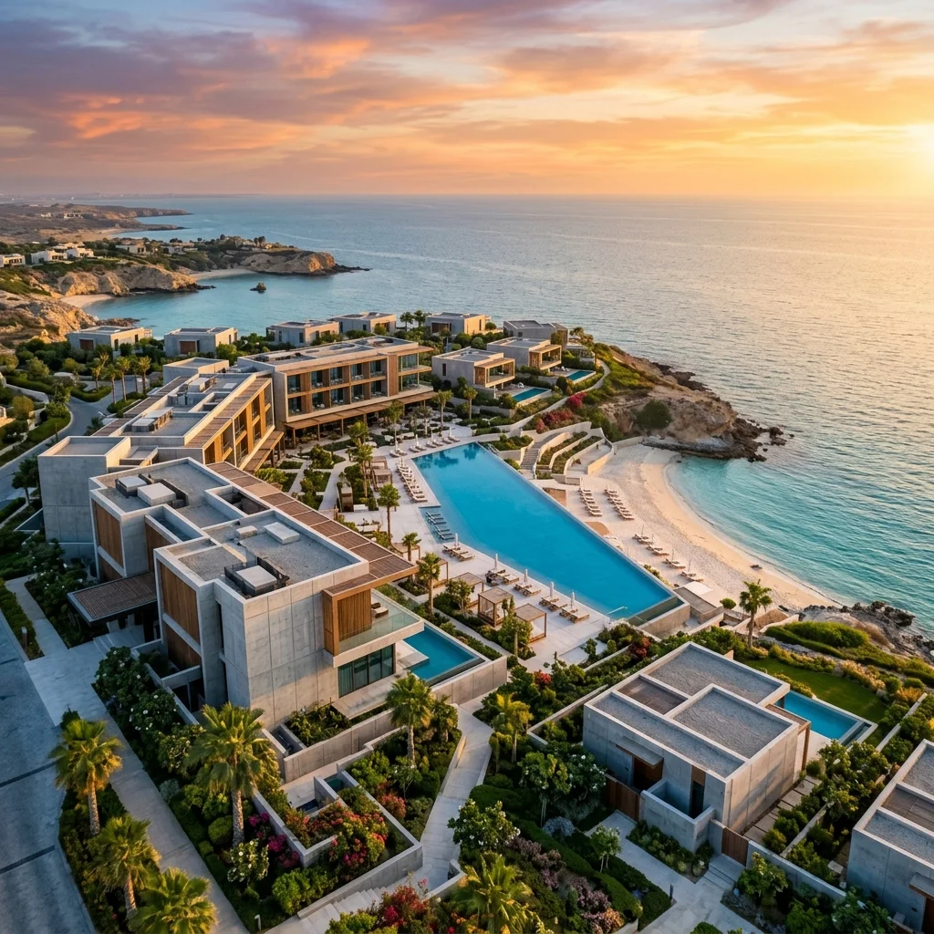 GOGER luxury resort — five-star completed exterior