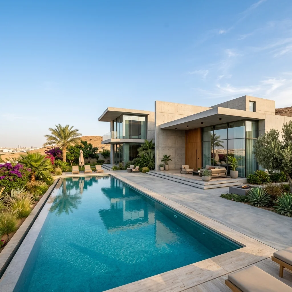 GOGER luxury villa, engineered wall system
