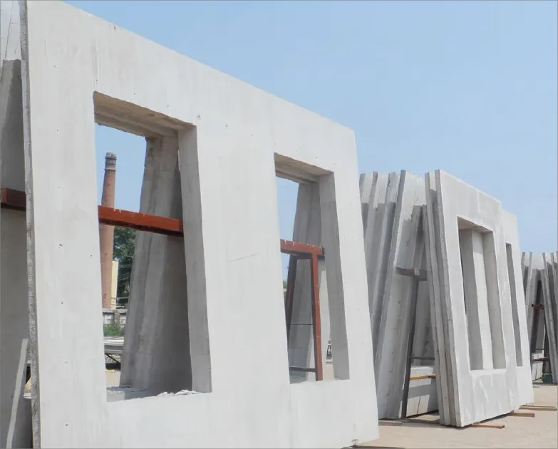GOGER precast concrete wall panels with window openings