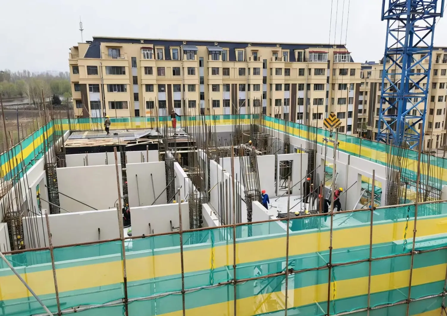 GOGER apartment exterior completed
