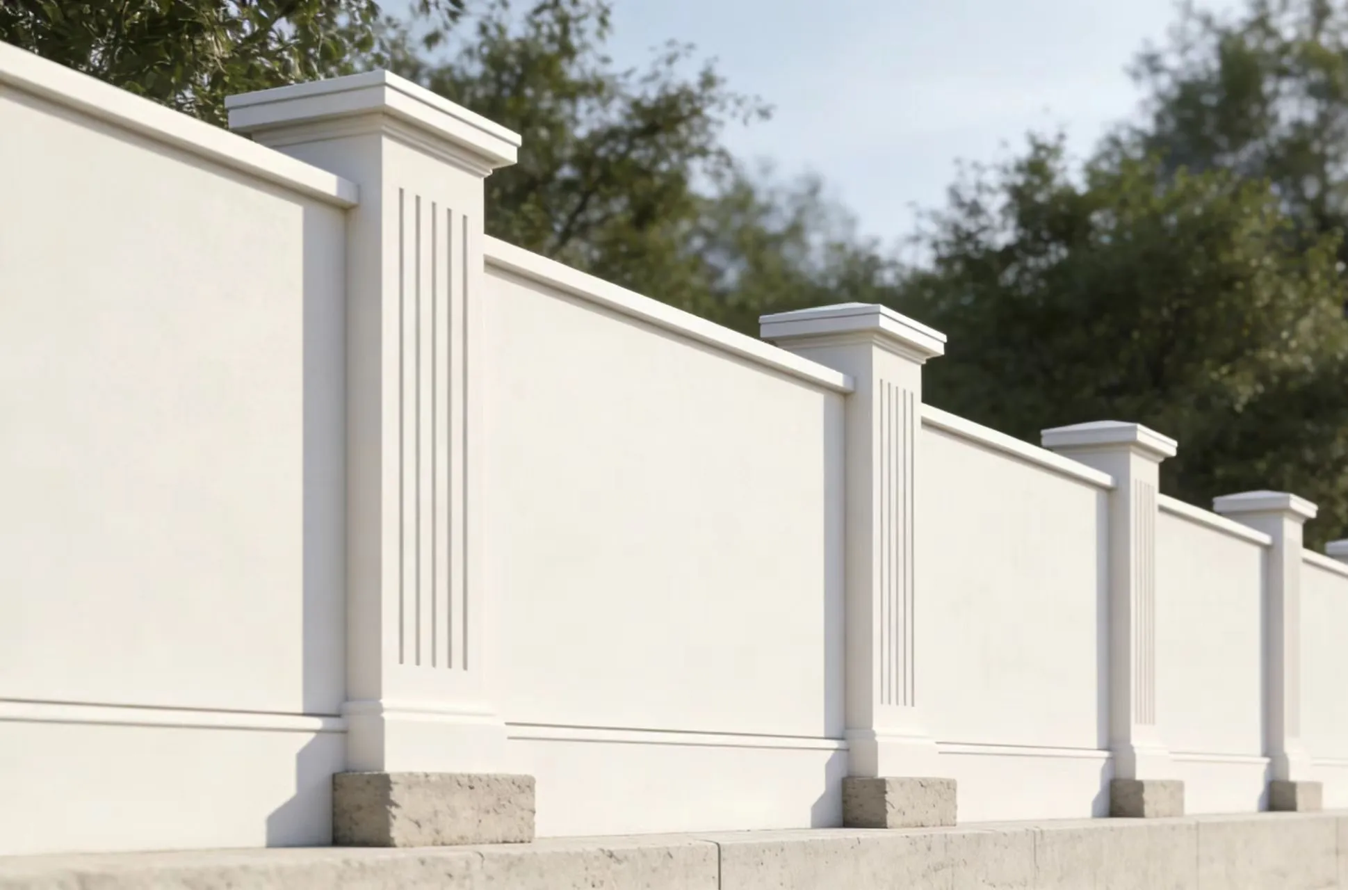 GOGER boundary wall completed project