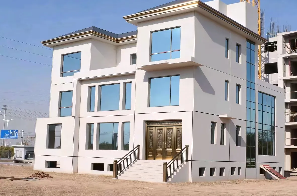 GOGER villa completed — detail view