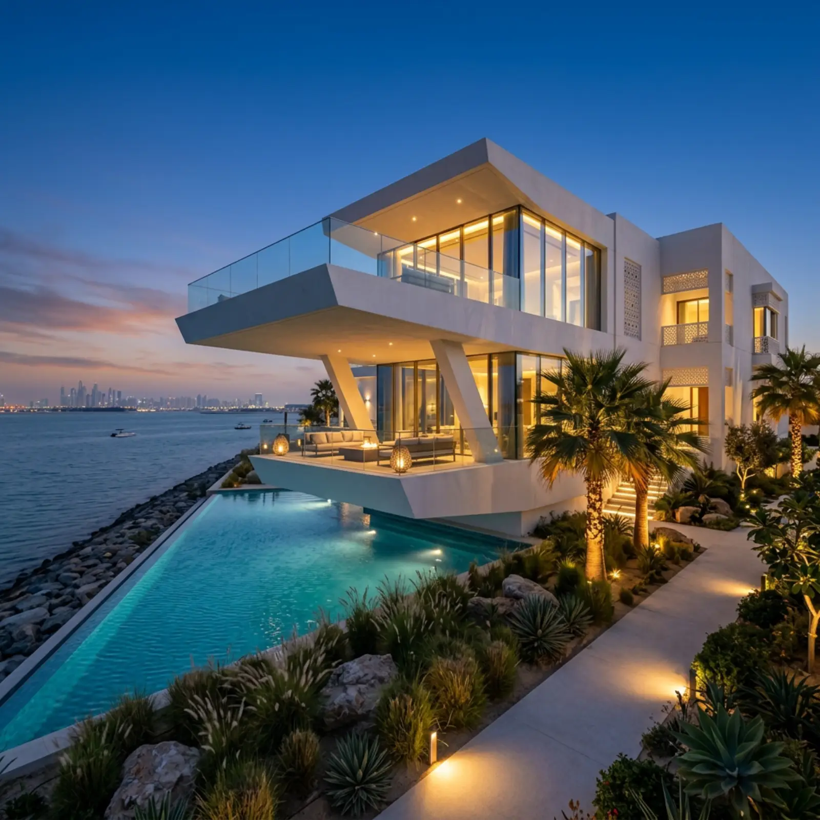 GOGER UAE luxury beachfront villa