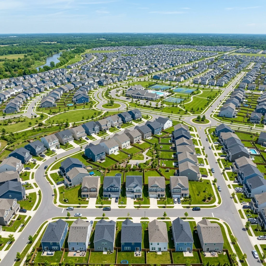 GOGER urban development — American suburban community